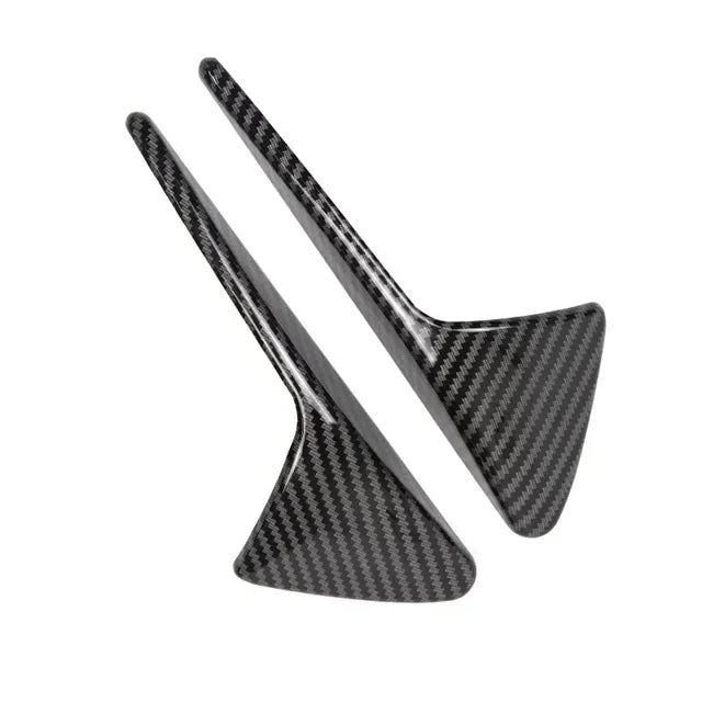 imitate Carbon Fiber For Tesla 2021 2022 2023 Model Y 3 Fender Side Camera Protective Cover Glossy Matte Color Amagi