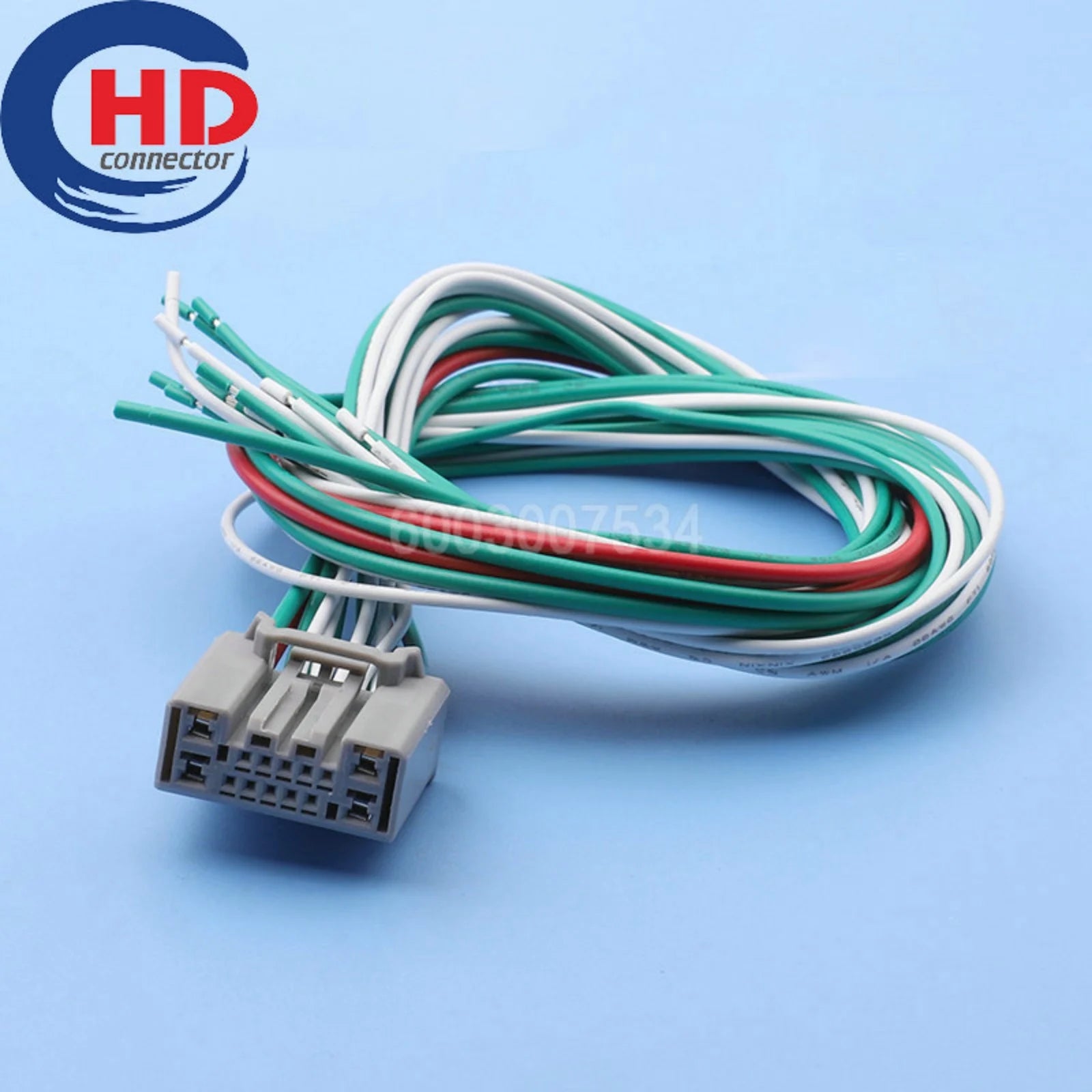14 Pin Unsealed 0.7mm 2.2mm Series Female Connector Cable Plug Motorcycle Electrical Harnesses Wiring Harness MX34014SFA