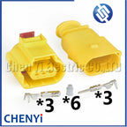 3 Pin Automotive waterproof connector sensor With Harness plug 8V0973703 8V0973803 1670588 1670591 8V0 973 703