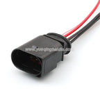 6-Pin Connector Waterproof 3.5mm Male Female Connector Auto Wiring Harness Cable Socket for VW Audi 1J0973833 1J0973733/936142-1