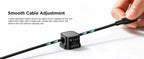 6/12 PCS Magnetic Cable Clips Cable Smooth Adjustable Cord Holder Under Desk Cable Management Wire Keeper Organizer Holder Amagi