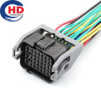 33 Pin Connector Waterproof Series Male Female Connector Cable Plug Motorcycle Electrical Harnesses Wiring Harness 1332800MB