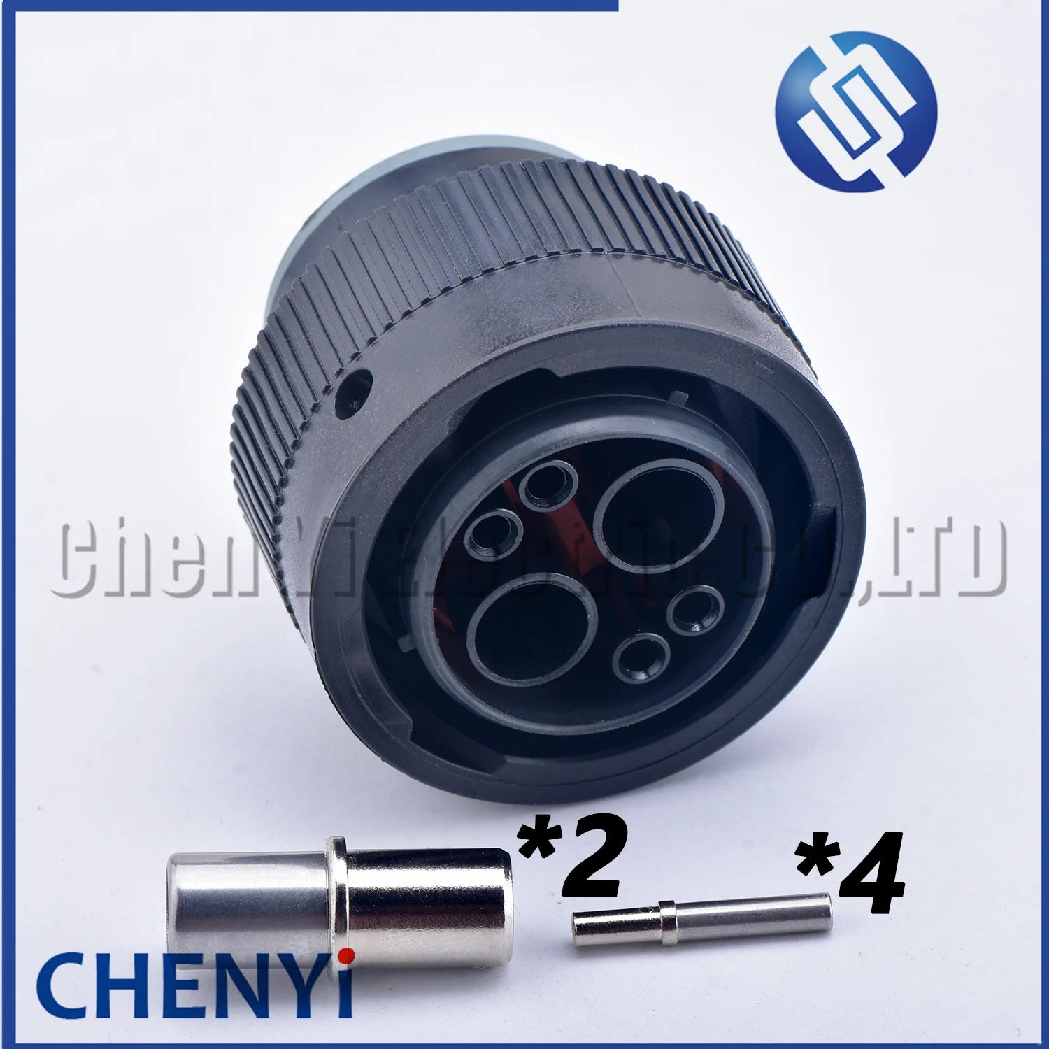 6 Pin connector Cavities HDP26-18-6SN HDP24-18-6PN automotive waterproof plug With Pins For Deutsch HDP series 6