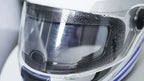 Crystal-Clear Helmet Anti-Fog Film–Nano Rain-Repellent Visor Shield for Day/Night Riding, Zero Distortion, Easy DIY Application