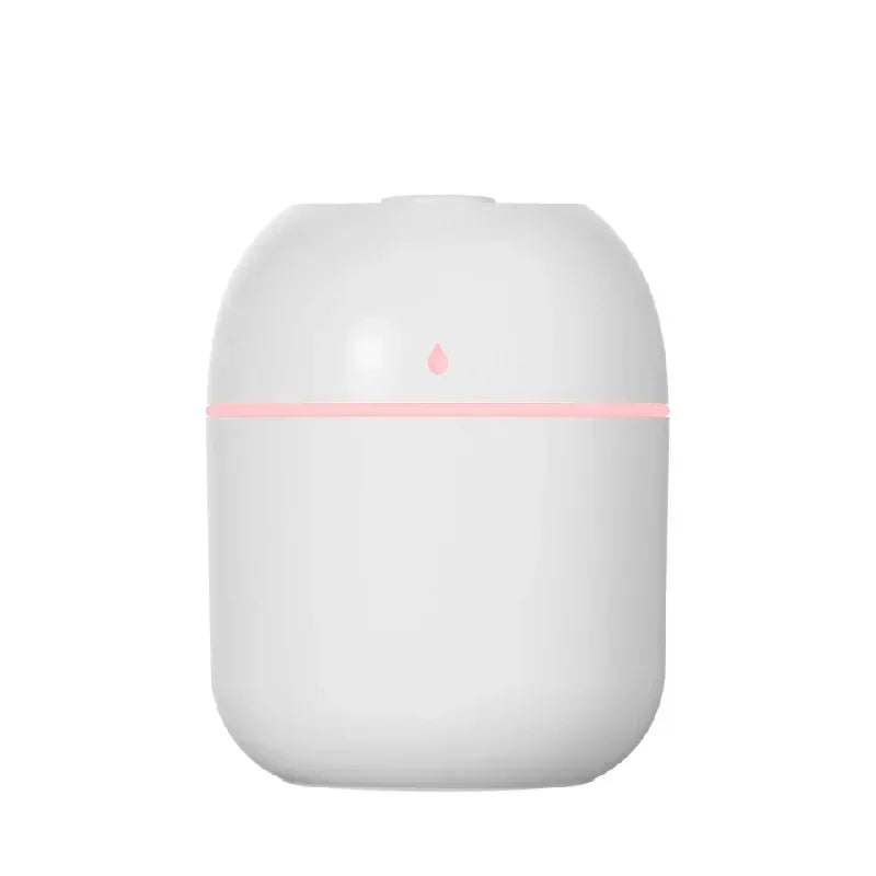 USB Humidifier Atomizer Aroma Oil Diffuser Mute 220 Ml Air Humidifier with Night Lamp for Car Bedroom Cool Mist Sprayer Amagi