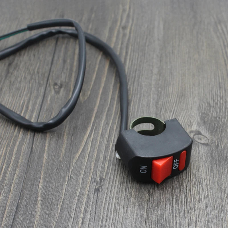 Hot Universal Motorcycle Handlebar Flameout Switch ON OFF Button for Moto Motor ATV Bike