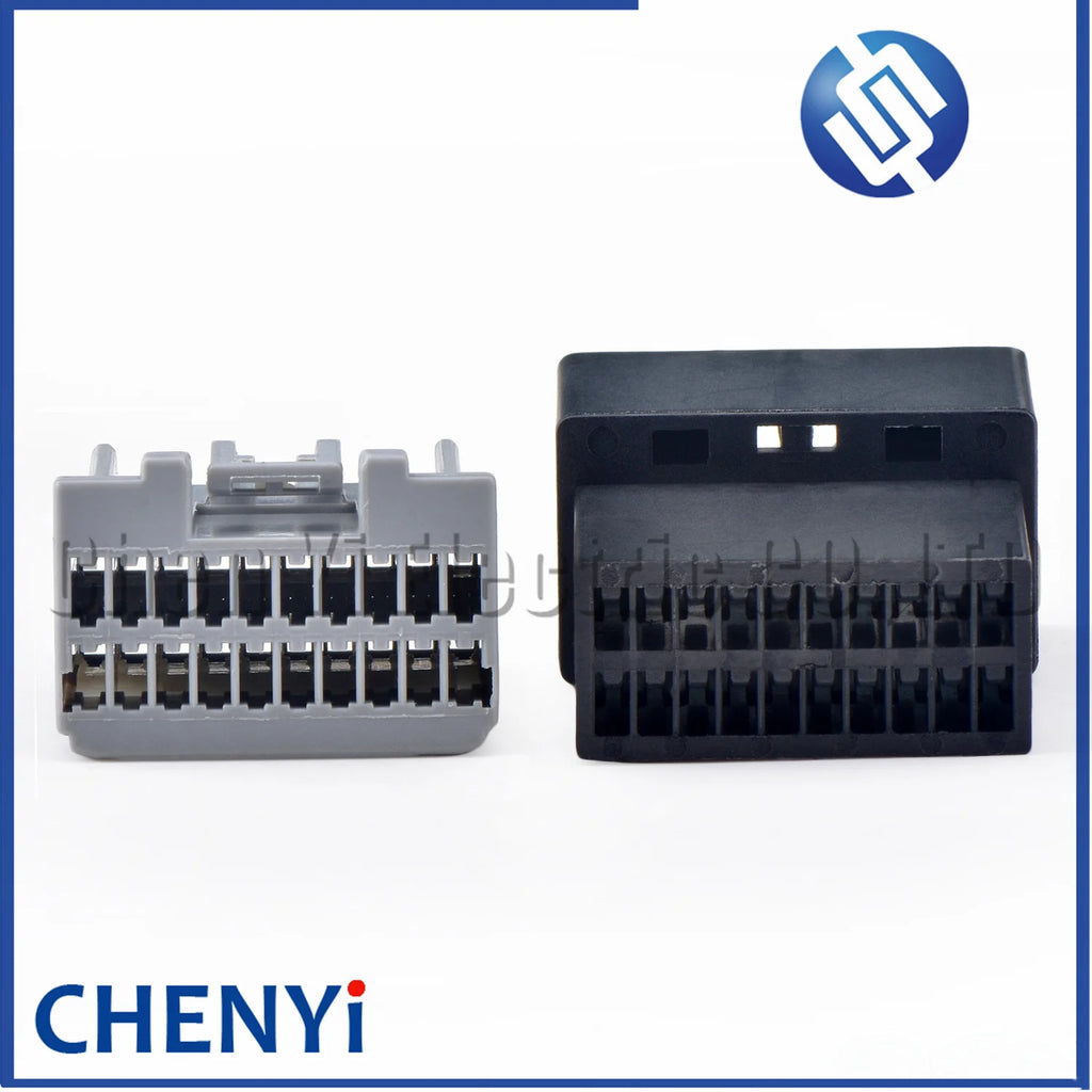 20 Pin not waterproof auto connectors plug 179057-6 auto accessories wire connection Wire harness plug 179057-2 35564-2015