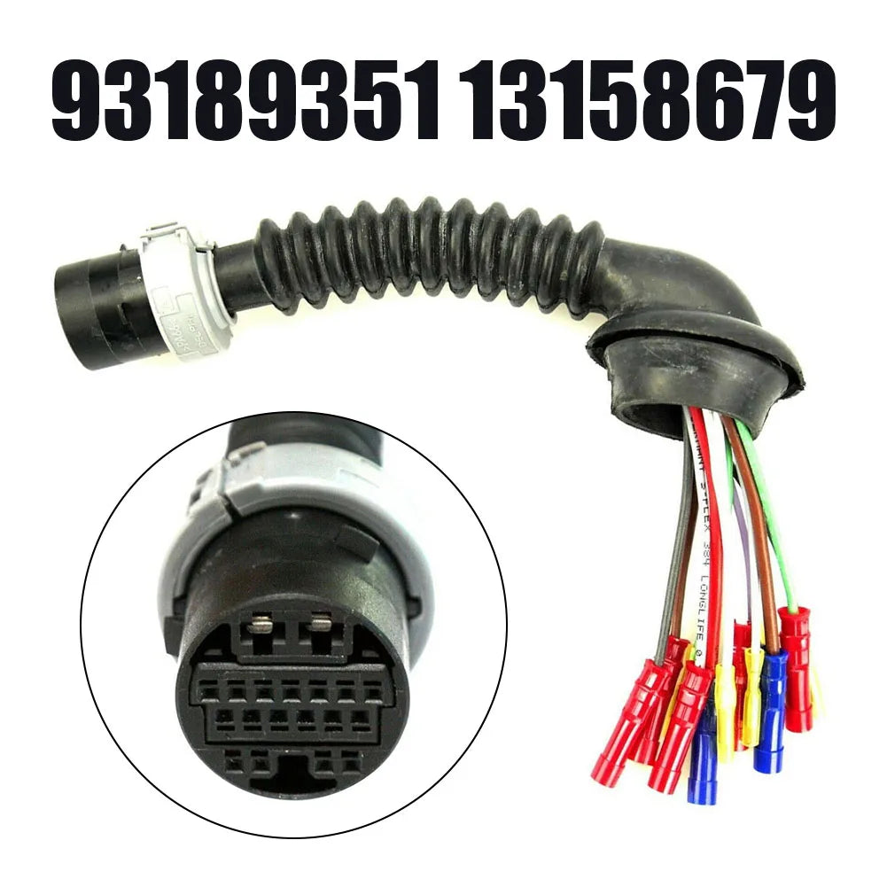 Universal Rear Door Wiring Harness Repair For Opel For Vauxhall For Zafira B 2005-2014 Car Rear Door Connecting Harness