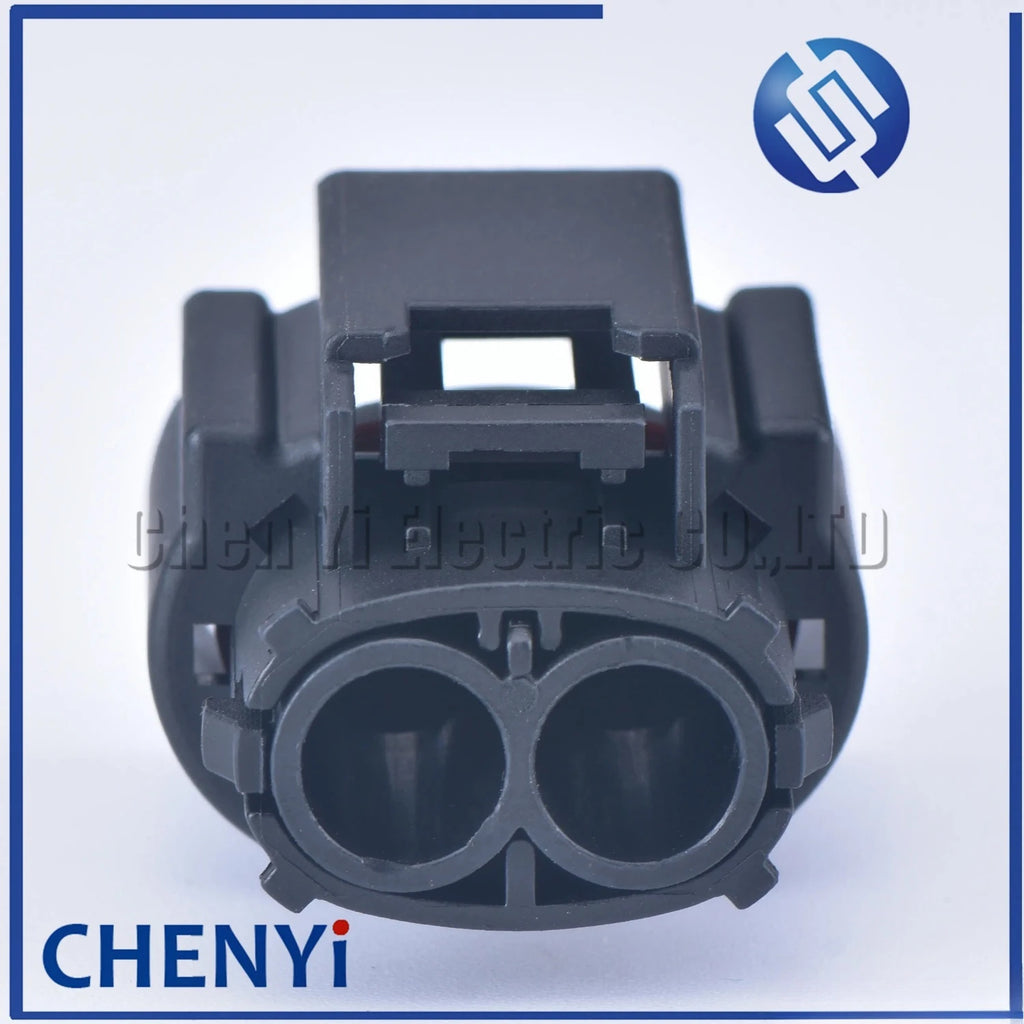 2 Pin female 6.3mm Automotive waterproof Electronic fan resistance connector fuse power box  plug 1897214-1 For Hyundai Kia