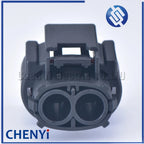 2 Pin female 6.3mm Automotive waterproof Electronic fan resistance connector fuse power box  plug 1897214-1 For Hyundai Kia