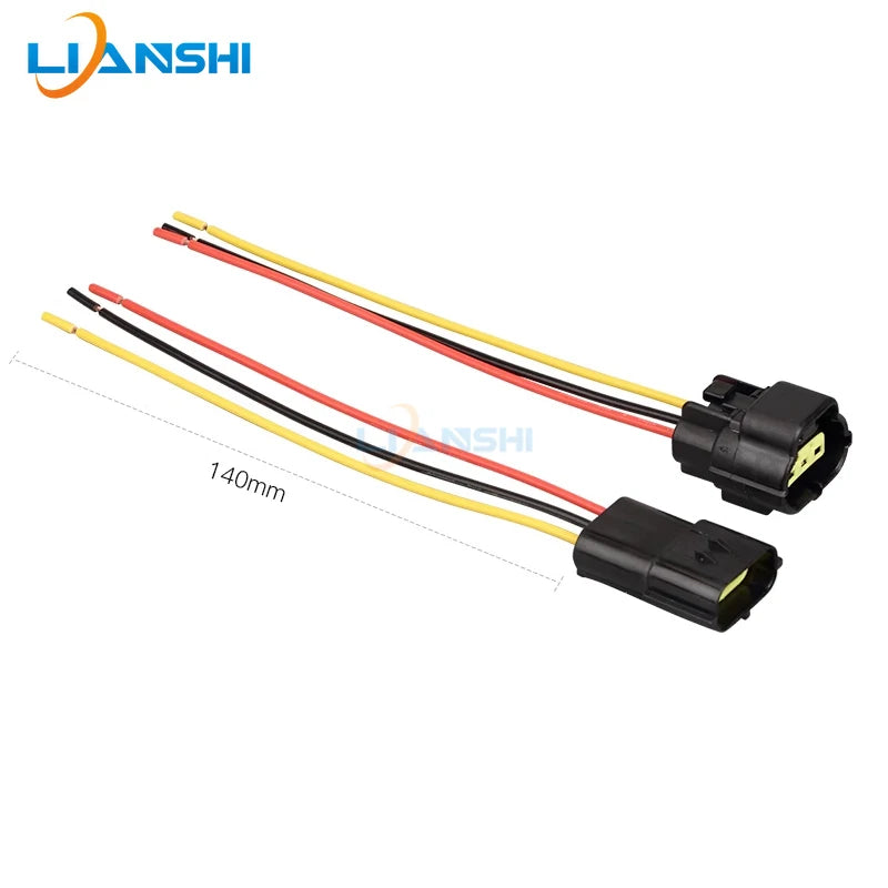 5set 174357-2 174359-2 Waterproof connector 3pin automotive connector harness plug for excavator hydraulic pump pressure switch
