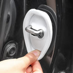 8/1pcs Car Door Lock Anti-collision Silicone Cover Auto Doors Lock Buckle Mute Protective Cushion Sticker Car Shock Absorber Pad