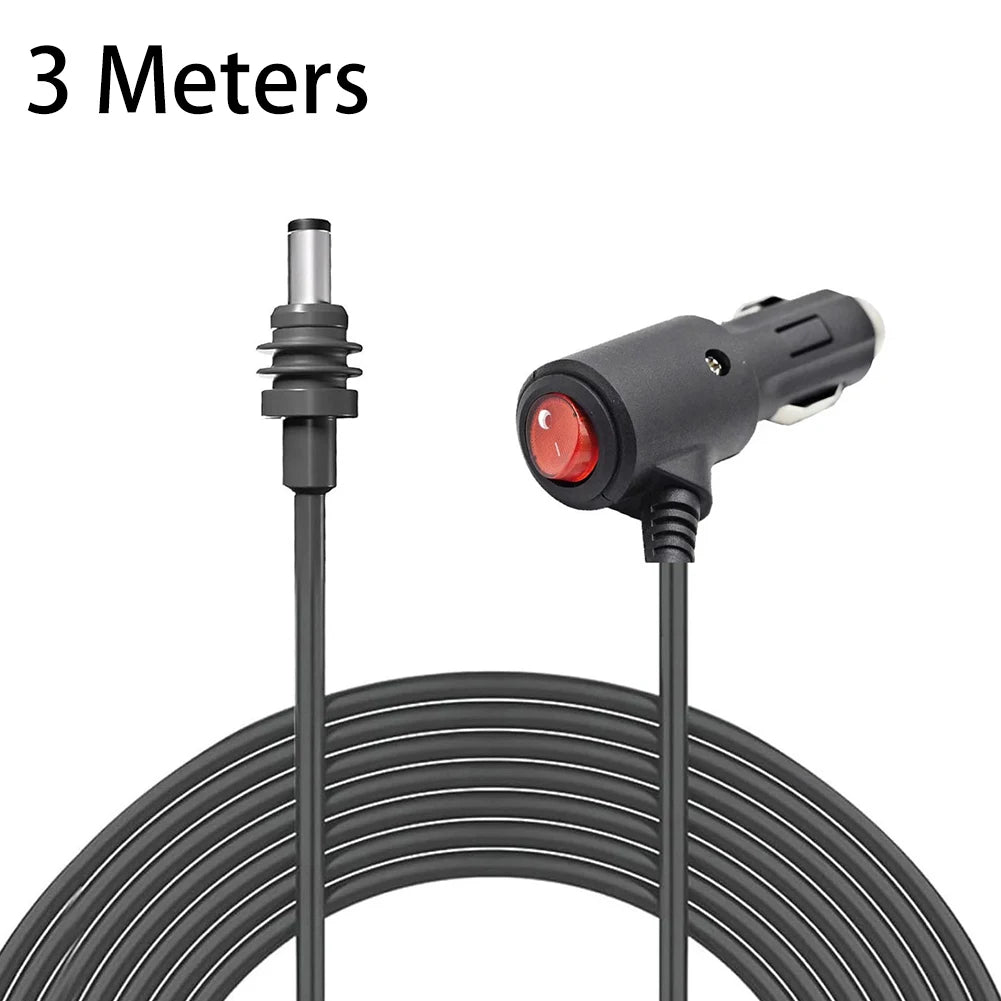 For Starlink Mini  DC Power  Cable  With  Switch 3/5M  Charging  Cable Car Charger Power Supply Cord Car Electronics Accessories