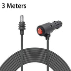 For Starlink Mini  DC Power  Cable  With  Switch 3/5M  Charging  Cable Car Charger Power Supply Cord Car Electronics Accessories