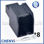 8 Pin auto connector amplifier atmosphere light module plug 34729-0080 347290080 For Ford Focus Buick Cadillac