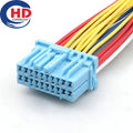 20 Pin Connector 1.0mm 1.8mm Series Female Connector Cable Plug Motorcycle Electrical Harnesses Wiring Harness MX5-A-20S-C