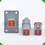6-Pin Wire Harness female Waterproof Connector Automotive Electrical Harness pigtail