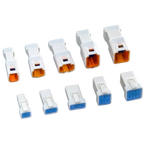 5/10/100 Sets Automotive Connectors JST02R-JWPF-VSLE 2/3/4/6/8 Pin Waterproof Connectors Male and Female Butt Plugs