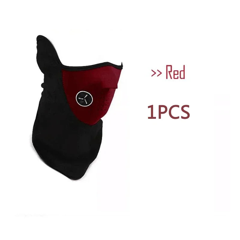 Unisex Motorcycle Warm Mask Neck Warmer Gaiter Balaclava Snowboard Scarf Ski Face Mask Windproof Outdoor Sports Cycling Bicycle