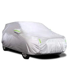 Universal For Audi A3 A4 A5 A6 A7 B7 B8 C5 Q2 Q3 Q5 7 Body Full Covers Black/Silver Outdoor Sun Snow Rain Protection Cover Amagi