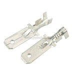 1Pin Connector Unsealed 6.3mm Male Female Connectors Automotive Ecu Terminals Wire Harness Cable Socket 7122-2810 7123-2115