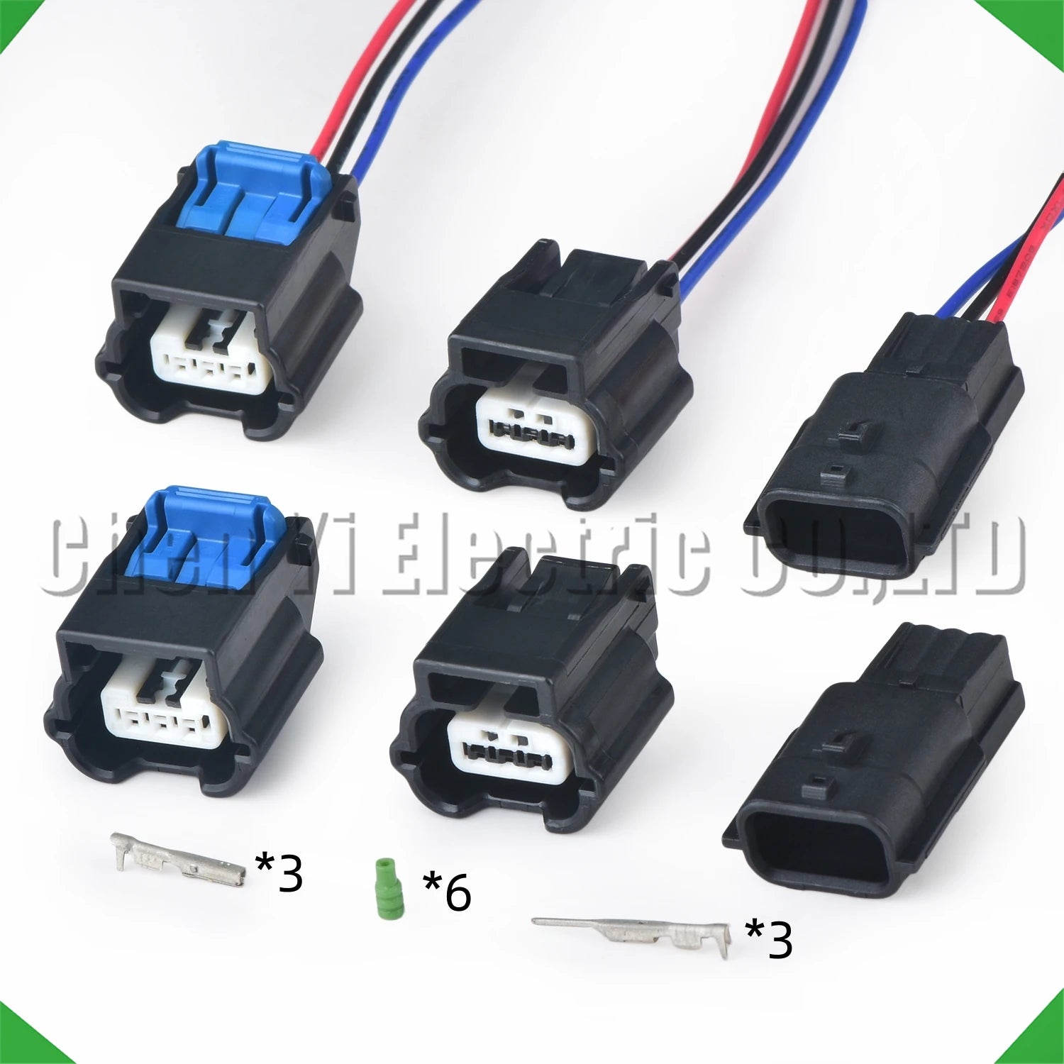 3-Pin Auto Connector Connectors Radar crankshaft position sensor sensor headlight