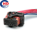 28 Pin Connector Waterproof  Series Female Connector Cable Plug Motorcycle Electrical Harnesses Wiring Harness 64318-3011