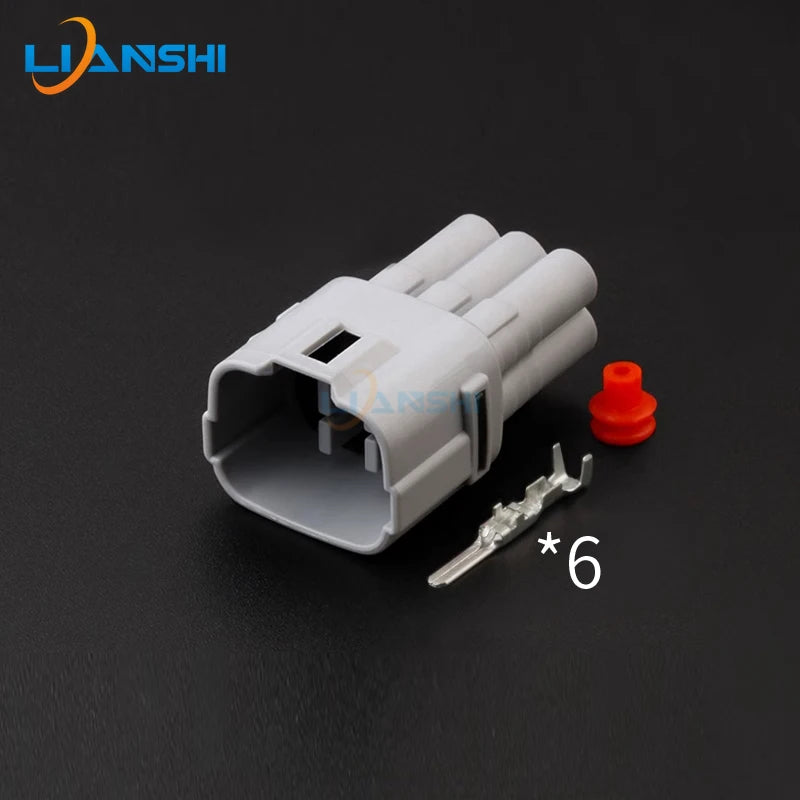 6188-0382 6180-6777 Automotive oil pump harness taillight plug 6p male and female harness connector with terminal DJ7069Y-2.2-11