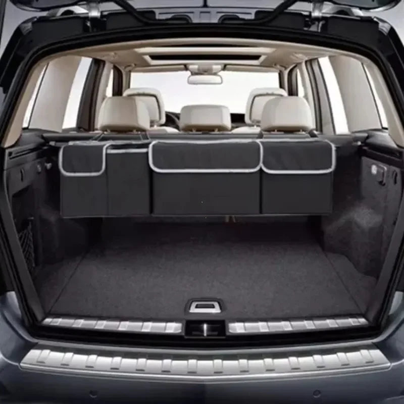 Car Trunk Organizer Adjustable Hanging Luggage Organizer Car Backseat Storage Bag Oxford Automobile Multi-use Seat Back Amagi
