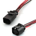 6 Pin Connector Waterproof 1.5mm Male Female Connector Automotive Wire Harness Cable Plug For VW 3B0973813 4H0973713