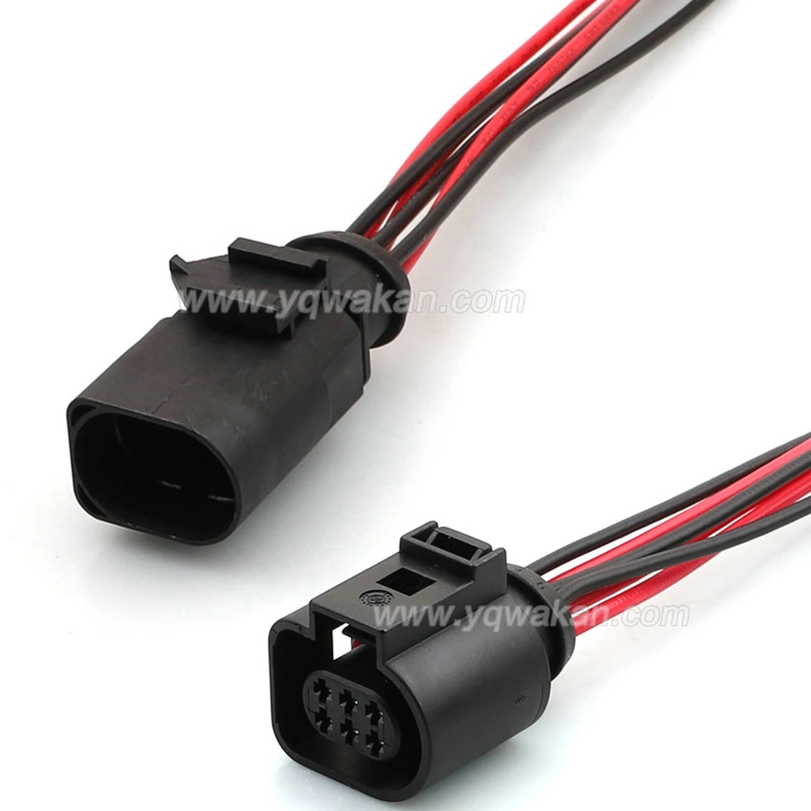 6 Pin Connector Waterproof 1.5mm Male Female Connector Automotive Wire Harness Cable Plug For VW 3B0973813 4H0973713