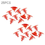 25Pcs Lower Door Rubber Seal Clips For Jaguar XF Weatherstrip Gasket  Seal Clips Trim Fastener Clip Lower Sill Sealing Trim