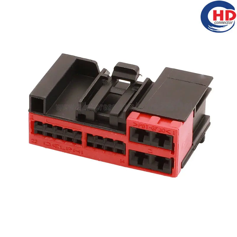 22pin auto waterproof electric plastic wire harness connector 13607009