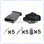 5Pin Connector Waterproof 1.2mm Male Female Connector Automotive Wire Harness Cable Socket for Benz BMW VW 872860541 872-860-541