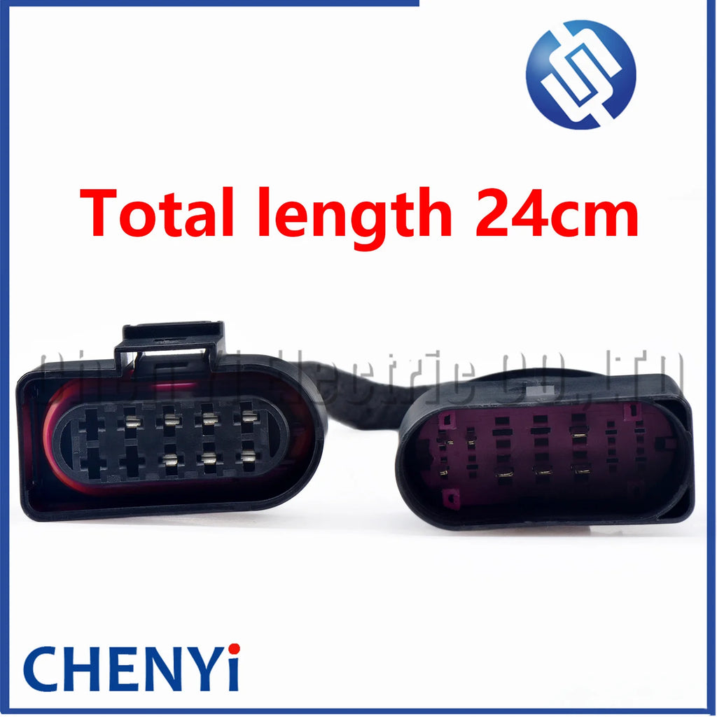 1 Pcs 10P to 14P Conversion harness plug 1J0973837 6R0973735 For Golf 7.5 LED headlight modification upgrade adapter cable