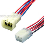 AMP 6Pin Connector Waterproof 2.2mm Male Female Connector Automotive Wiring Harness Cable Socket For Toyota 6189-6171 6180-6181