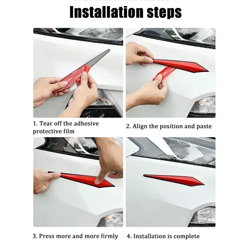 4Pcs/set Car Door Protector Stickers Anti-collision Strip Auto Decorative Stickers Accessorie Saccesorios De Automóviles Amagi
