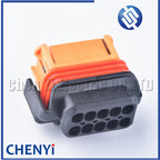10 Pin  Automobile waterproof connector headlamp Headlight Lamp plug 98788-1201 With Pins For Peugeot 308 Citroen Renault