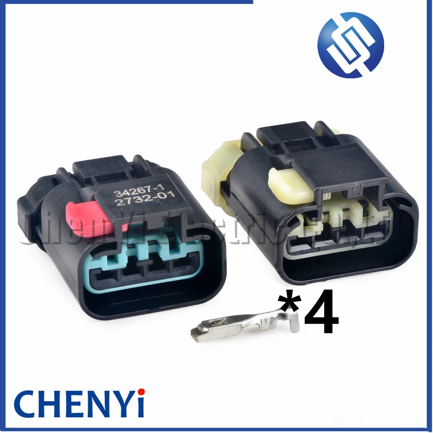4 Pin Auto connector differential pressure sensor plug 5492073 5MPP2-10 4383998 For CUMMINS Caliper Electronic Handbrake