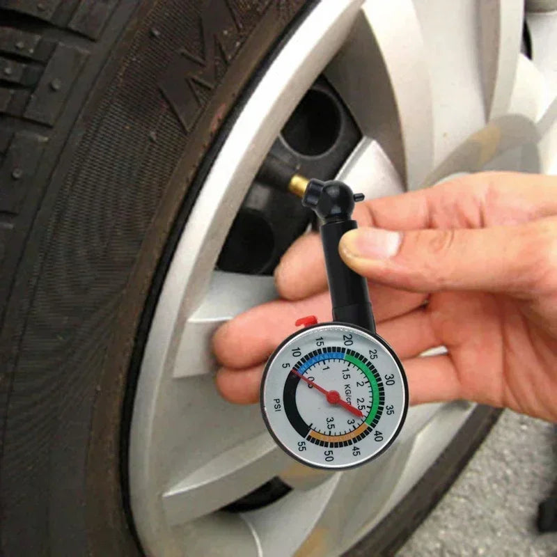 Dial Meter Vehicle Tester Pressure Tyre Measurement Tool Auto Car Tyre Tire Pressure Gauge for Car Motorcycle Truck Bike Amagi