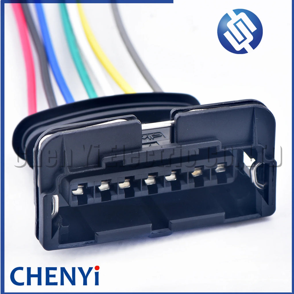 2 3 4 5 6 7 Pin Car Fuel Injector nozzle EV1 Lgnition Coil Oxygen sensor Junior Power Connector 15cm Wire Harness Plug