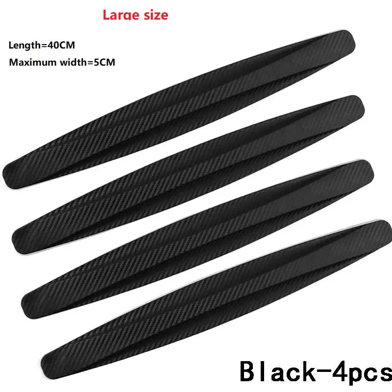 6/4Pcs Anti-collision Car Bumper Protector Large/Small size Strip Guard Corner Protection Strips Scratch Crash Blade Auto Tools