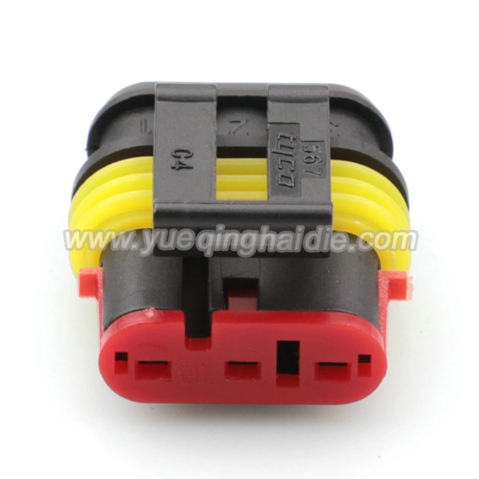 AMP 3Pin Connectors Waterproof 1.8mm Male Female Connector Automotive Wiring Harness Cable Socket 282105-1 282087-1