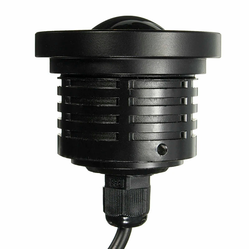 Hot 1Pcs 2.5'' 15W Car White COB LED Projector Angel Eyes Blue Ring DRL Fog Light Lamp
