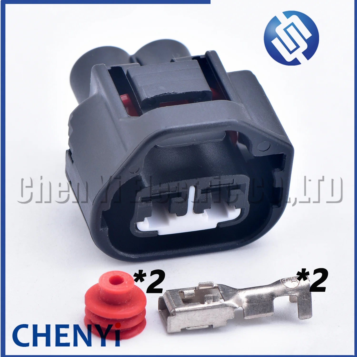 2 Pin Automobile waterproof connector Air conditioning cool Fan plug 90980-11237 For Toyota Highlander Corolla Prado RV4