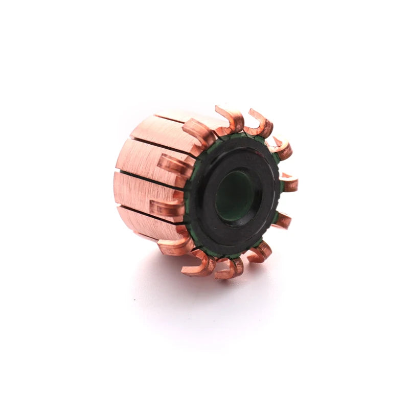 1PC 8*23*19.5mm 12P Teeth Copper Hook Type Electrical Motor Commutator CHY-1518-12