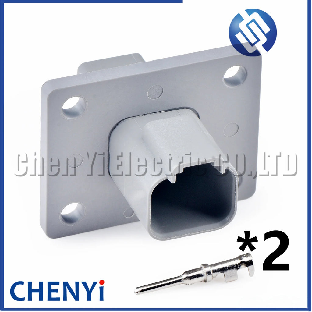 2 Pin Automotive Waterproof Connector Wire harness plug DT06-2S DT04-2P DT04-2P-L012 DT15-2P DT13-2P For Deutsch DT series