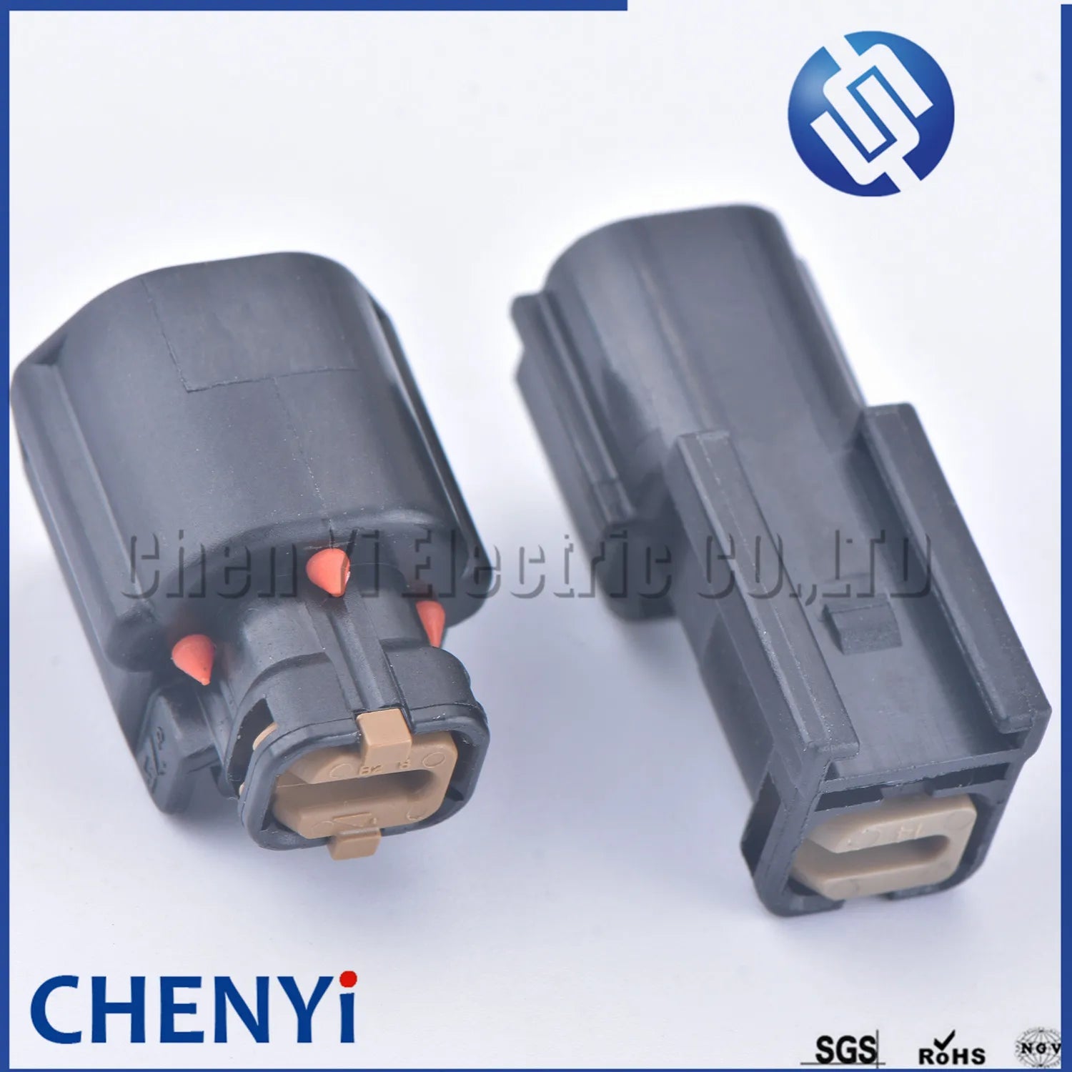 2 Pin car waterproof reversing radar probe sensor wire connector 7283-8720-30 7182-8720-30 for Nissan parking sensor plug