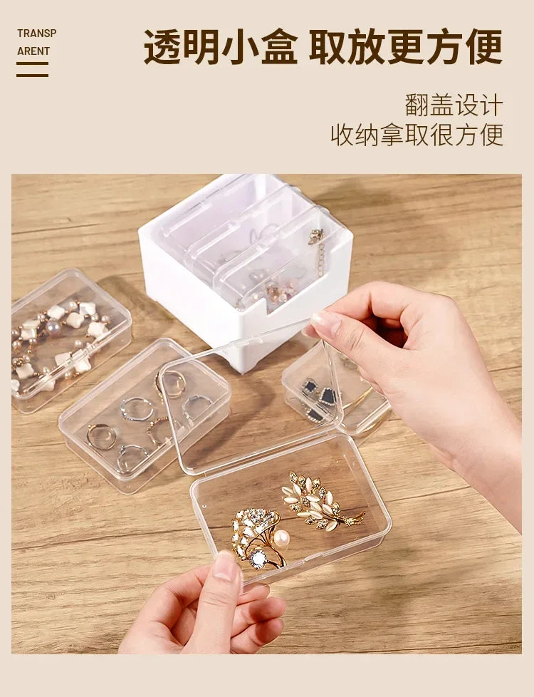 Data Cable Storage Box Home Phone Charger Separate Storage Box Desktop Cable Organizer Multifunctional Storage Organizer Amagi