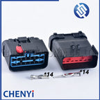 14 Pin waterproof connector bumper radar Transmission plug Rear lamp plug Headlig ABS sensor plug Engine plug 54201411 54201415